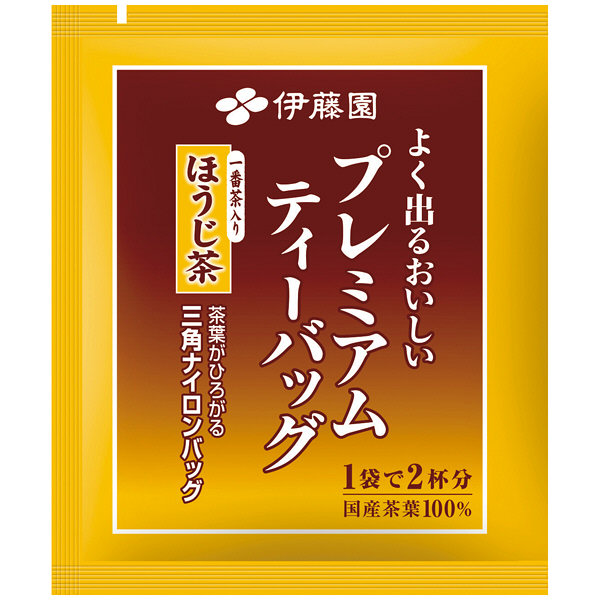 Ходзича Зёлёный японский чай матча в нейлоновых пакетиках, 50 штук - ITOEN