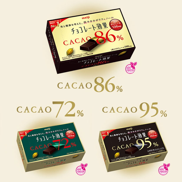 Cacao 86% Meiji 3p