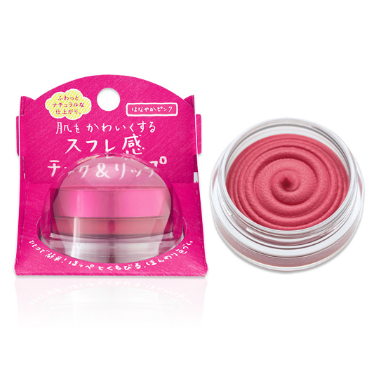 Суфле для щек и губ SUGAO Cheek&Lip (Цвета: розовый).