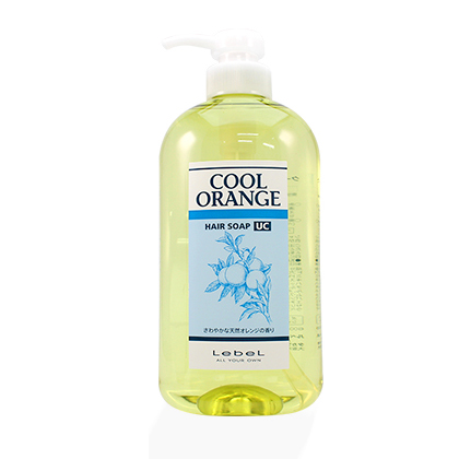 Шампунь от выпадения волос COOL ORANGE HAIR SOAP UC от японской компании Lebel. Объем 600 мл.