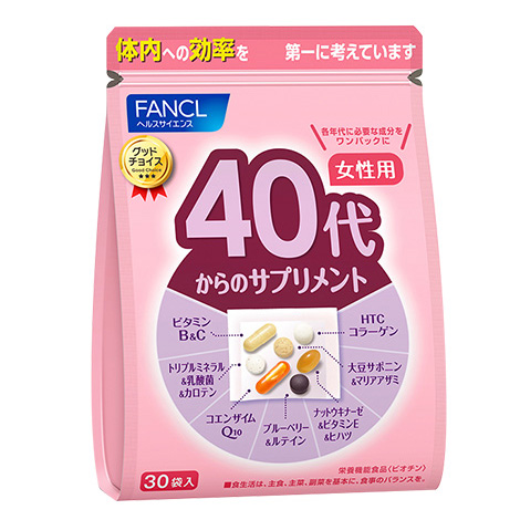 Fancl Комплексные витамины для женщин старше 40 лет.