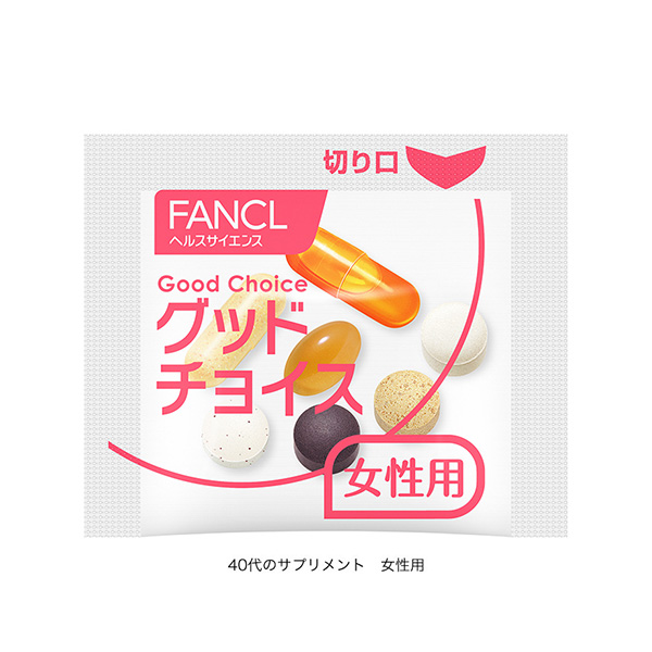 Fancl Complex vitamins for women over 40 years.