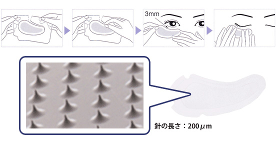 SHISEIDO Navision HA-Fill Patch омолаживающие патчи с растворяющимися гиалуроновыми иглами.