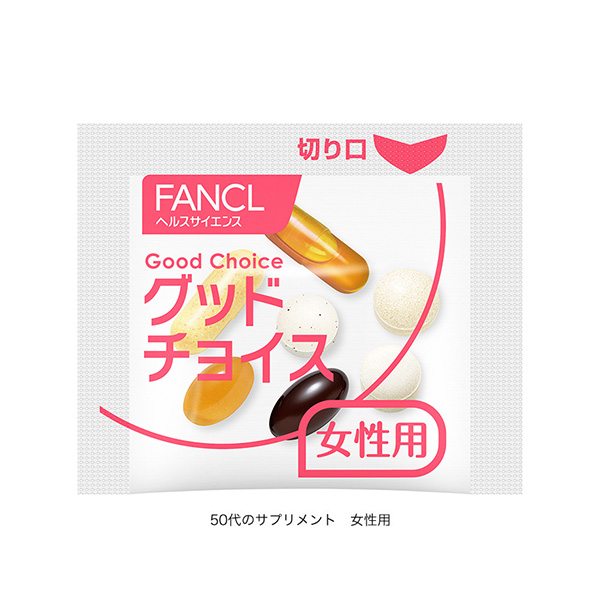 Fancl Complex vitamins for women over 50.