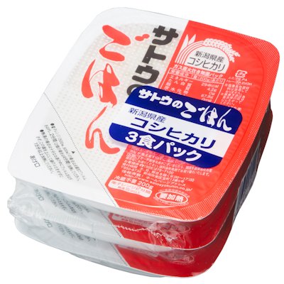 Sato - Instant rice (200g X 3packs)
