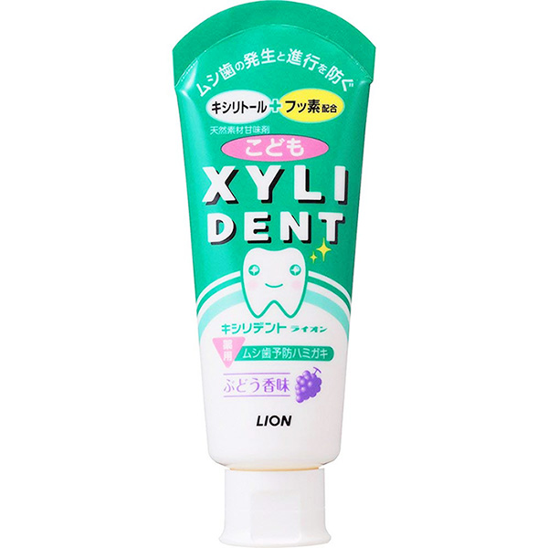 Зубная паста для детей ксилитол XYLI DENT Lion.