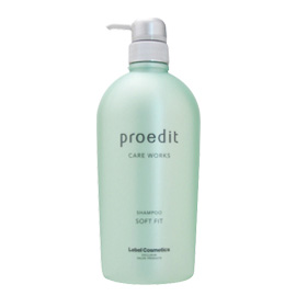 Кислый щадящий шампунь для красивой причёски Lebel Proedit Shampoo Soft Fit, 700мл