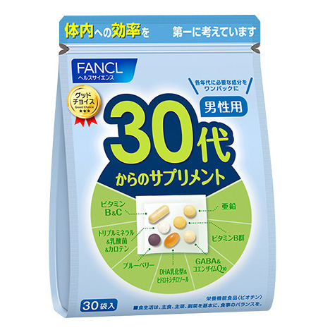 Fancl Комплексные витамины для мужчин старше 30 лет.