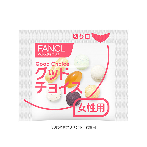 Fancl Complex vitamins for women over 30 years.