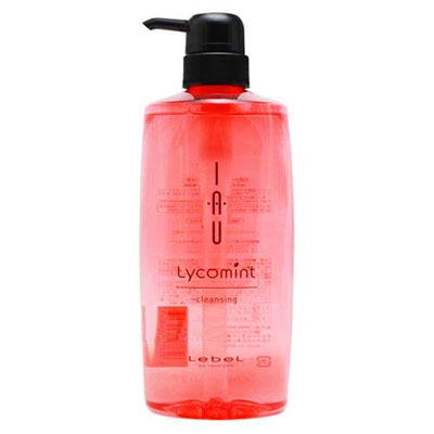 A refreshing shampoo to clean scalp pores from the sebaceous secretions and odor Lebel IAU cleansing LYCOMINT