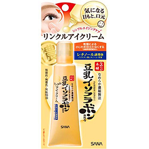 Eye Cream Nameraka Honpo, Sana - effective fight against aging