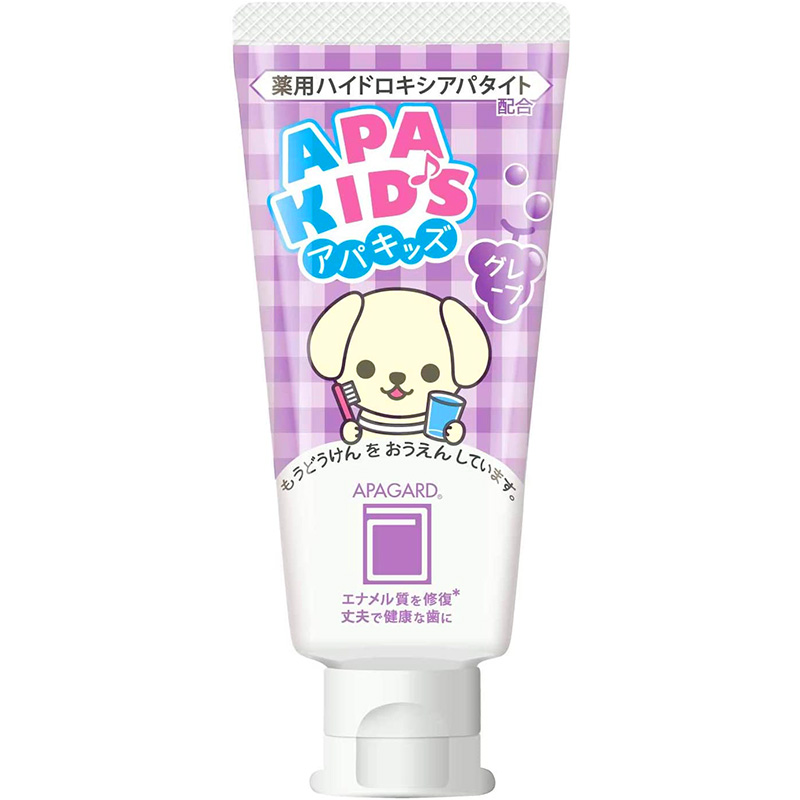 APAGARD Apa Kids Grape детская зубная паста.